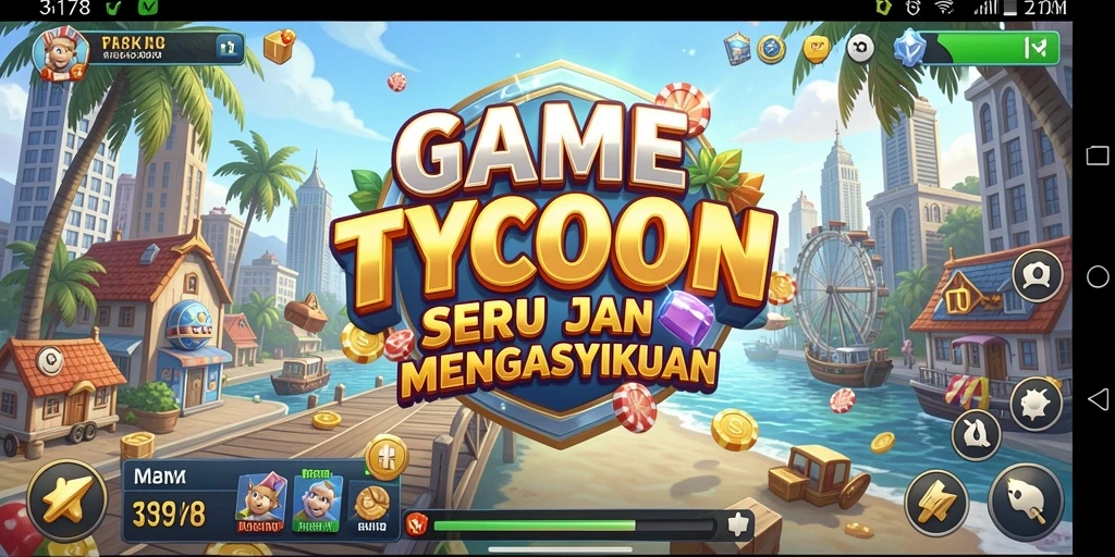 Screenshot gameplay <strong>3178</strong> menampilkan momen seru membangun empire bisnis.
