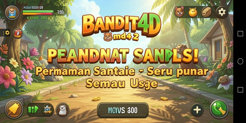 Screenshot gameplay BANDIT4D yang seru dan interaktif.