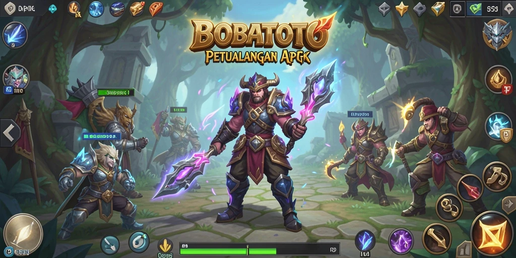 Tampilan gameplay ARPG di BOBATOTO dengan semua aksi seru.