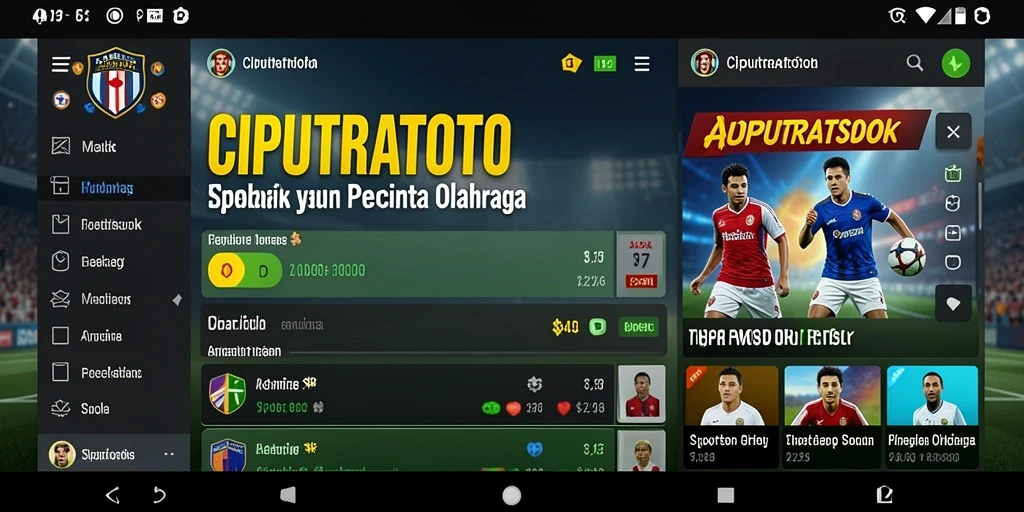 Tampilan gameplay Sportsbook di CIPUTRATOTO yang menarik.