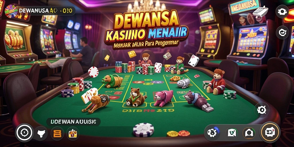 Tampilan gameplay DEWANUSA yang mendebarkan dan menarik.