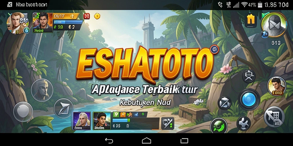 Tampilan antarmuka ESHATOTO yang intuitif dan fungsional.