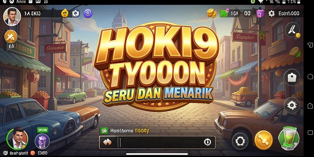 Tampilan gameplay Tycoon HOKI9 yang menarik dan interaktif.