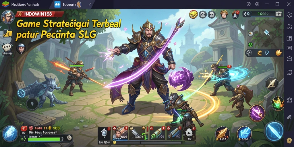 Tampilan gameplay INDOWIN168 yang menegangkan dan strategis.
