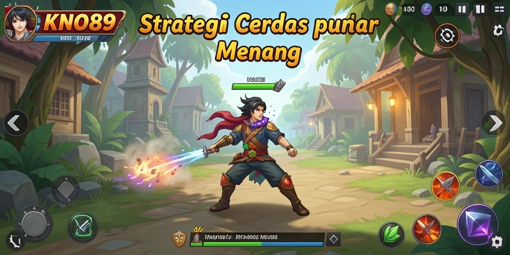 Tampilan screenshot gameplay KNO89 yang menarik dan strategis.