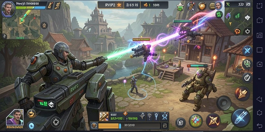 Tampilan gameplay <strong>RVIP2</strong> yang menarik dan menantang.