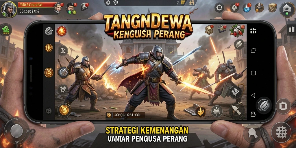 TANGANDEWA menampilkan aksi strategis yang mendebarkan dan grafis yang memukau.
